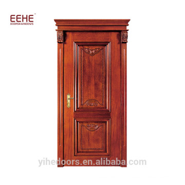 Porte en bois massif couleur chêne blanc